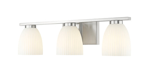 Z-Lite Naya 3 Light Vanity in Brushed Nickel Finish Model: 7518-3V-BN