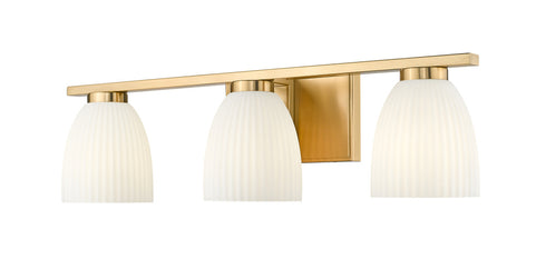 Z-Lite Naya 3 Light Vanity in Brushed Nickel Finish Model: 7518-3V-BN
