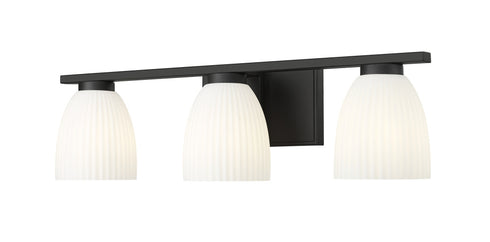 Z-Lite Naya 3 Light Vanity in Brushed Nickel Finish Model: 7518-3V-BN