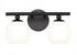 Z-Lite Neoma 2 Light Vanity in Brushed Nickel and Finish Model: 1100-2V-BN
