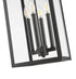 Z-Lite Nova 4 Light Outdoor Chain Mount Ceiling Fixture in Black Finish Model: 5018CHB-BK