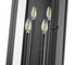 Z-Lite Nova 4 Light Outdoor Wall Light in Black Finish Model: 5018B-BK