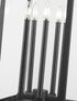 Z-Lite Nova 5 Light Outdoor Post Mount Fixture in Black Finish Model: 5018PHXLR-BK
