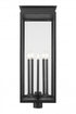 Z-Lite Nova 5 Light Outdoor Post Mount Fixture in Black Finish Model: 5018PHXLR-BK