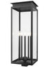 Z-Lite Nova 5 Light Outdoor Post Mount Fixture in Black Finish Model: 5018PHXLS-BK