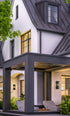 Z-Lite Nova 5 Light Outdoor Wall Light in Black Finish Model: 5018XL-BK