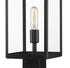 Z-Lite Nuri 1 Light Outdoor Post Mounted Fixture in Black Finish Model: 596PHMS-536P-BK