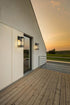 Z-Lite Nuri 1 Light Outdoor Wall Light in Black Finish Model: 596B-BK