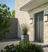 Z-Lite Nyx 2 Light Outdoor Wall Light in Black Finish Model: 5014M-BK-LED