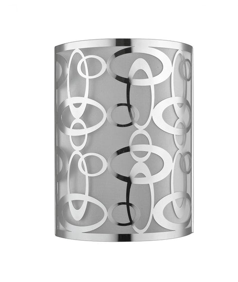 Z-Lite Opal 2 Light Wall Sconce in Chrome Finish Model: 195-2S-CH