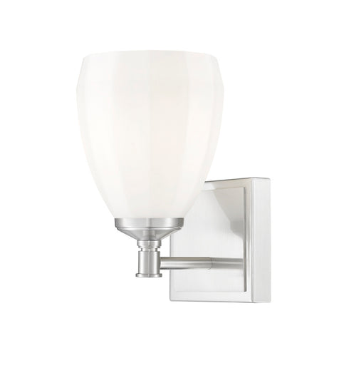 Z-Lite Oren 1 Light Vanity in Brushed Nickel Finish Model: 7004-1V-BN