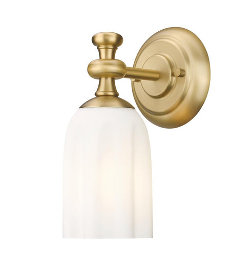 Z-Lite Orion 1 Light Wall Sconce in Brushed Nickel Finish Model: 1102-1S-BN