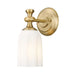 Z-Lite Orion 1 Light Wall Sconce in Brushed Nickel Finish Model: 1102-1S-BN