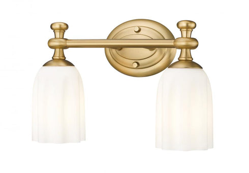 Z-Lite Orion 2 Light Vanity in Brushed Nickel Finish Model: 1102-2V-BN