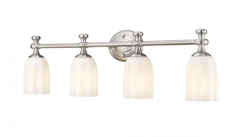Z-Lite Orion 4 Light Vanity in Brushed Nickel Finish Model: 1102-4V-BN