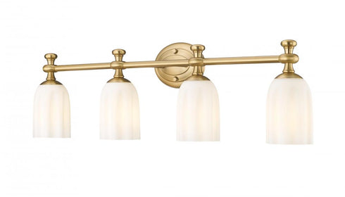 Z-Lite Orion 4 Light Vanity in Brushed Nickel Finish Model: 1102-4V-BN