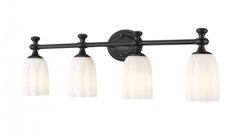 Z-Lite Orion 4 Light Vanity in Brushed Nickel Finish Model: 1102-4V-BN