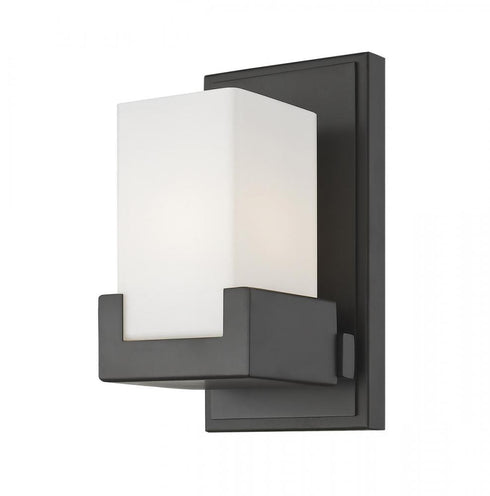 Z-Lite Peak 1 Light Wall Sconce in Bronze Finish Model: 1920-1S-BRZ-LED