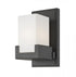 Z-Lite Peak 1 Light Wall Sconce in Bronze Finish Model: 1920-1S-BRZ-LED