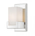 Z-Lite Peak 1 Light Wall Sconce in Bronze Finish Model: 1920-1S-BRZ-LED
