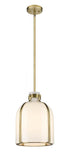 Z-Lite Pearson 1 Light Pendant in Brushed Nickel Finish Model: 817-9BN