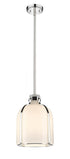 Z-Lite Pearson 1 Light Pendant in Brushed Nickel Finish Model: 817-9BN