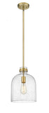 Z-Lite Pearson 1 Light Pendant in Brushed Nickel Finish Model: 817-9BN