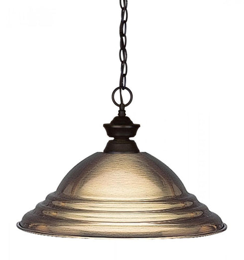 Z-Lite Pendant Lights 1 Light Pendant in Brushed Nickel Finish Model: 100701BN-SBN