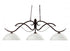 Z-Lite Phoenix 3 Light Billiard in Bronze Finish Model: 126BRZ-DGM14