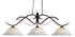 Z-Lite Phoenix 3 Light Billiard in Bronze Finish Model: 126BRZ-GM16