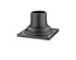 Z-Lite Pier Mounts Light Outdoor Posts + Hardware in Black Finish Model: 533PM-BK