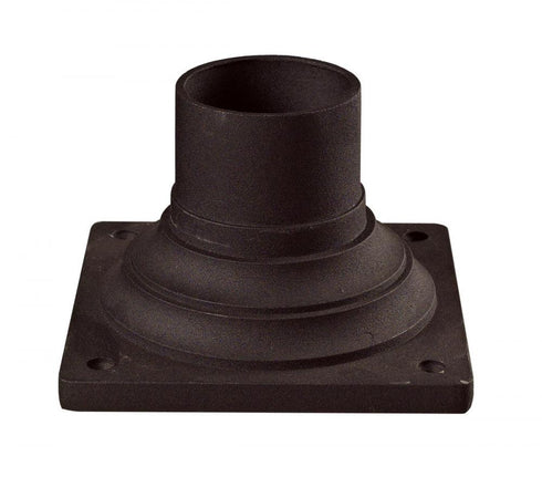Z-Lite Pier Mounts Light Outdoor Posts + Hardware in Black Finish Model: 533PM-BK