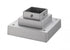 Z-Lite Pier Mounts Light Outdoor Posts + Hardware in Black Finish Model: SQPM-BK