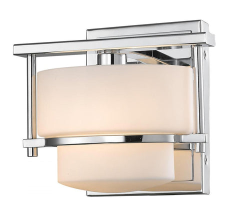Z-Lite Porter 1 Light Wall Sconce in Brushed Nickel Finish Model: 3030-1S-BN