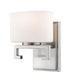 Z-Lite Privet 1 Light Wall Sconce in Brushed Nickel Finish Model: 335-1S-BN-LED