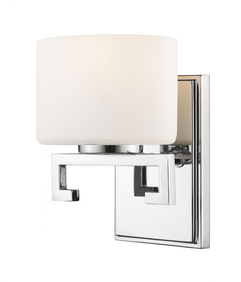 Z-Lite Privet 1 Light Wall Sconce in Brushed Nickel Finish Model: 335-1S-BN-LED