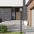 Z-Lite Rainer 4 Light Outdoor Post Mounted Fixture in Black Finish Model: 5015PHBR-567P-BK