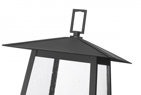 Z-Lite Rainer 5 Light Outdoor Post Mounted Fixture in Black Finish Model: 5015PHXLR-5009P120-B