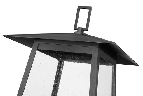 Z-Lite Rainer 5 Light Outdoor Post Mounted Fixture in Black Finish Model: 5015PHXLS-536P-BK