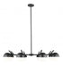 Z-Lite Realm Sphere 8 Light Chandelier in Brushed Nickel Finish Model: 7517-8BN