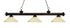 Z-Lite Riviera 3 Light Billiard in Bronze Finish Model: 200-3BRZ-AGM14