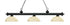 Z-Lite Riviera 3 Light Billiard in Bronze Finish Model: 200-3BRZ-DGM14