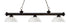 Z-Lite Riviera 3 Light Billiard in Bronze Finish Model: 200-3BRZ-DGM14