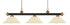 Z-Lite Riviera 3 Light Billiard in Bronze Finish Model: 200-3BRZ-GM16