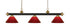 Z-Lite Riviera 3 Light Billiard in Bronze Finish Model: 200-3BRZ-PGR