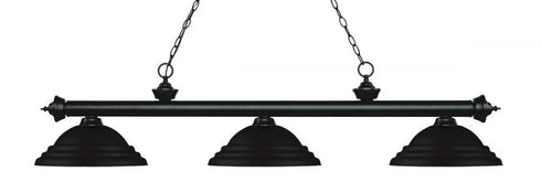Z-Lite Riviera 3 Light Billiard in Bronze Finish Model: 200-3BRZ-SBRZ
