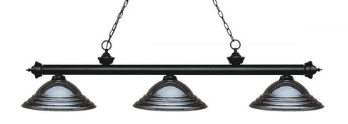 Z-Lite Riviera 3 Light Billiard in Bronze Finish Model: 200-3BRZ-SBRZ