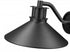 Z-Lite RLM 1 Light Outdoor Wall Light in Sand Black Finish Model: 5022M-BK