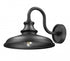 Z-Lite RLM 1 Light Outdoor Wall Light in Sand Black Finish Model: 5023M-BK