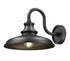 Z-Lite RLM 1 Light Outdoor Wall Light in Sand Black Finish Model: 5023M-BK